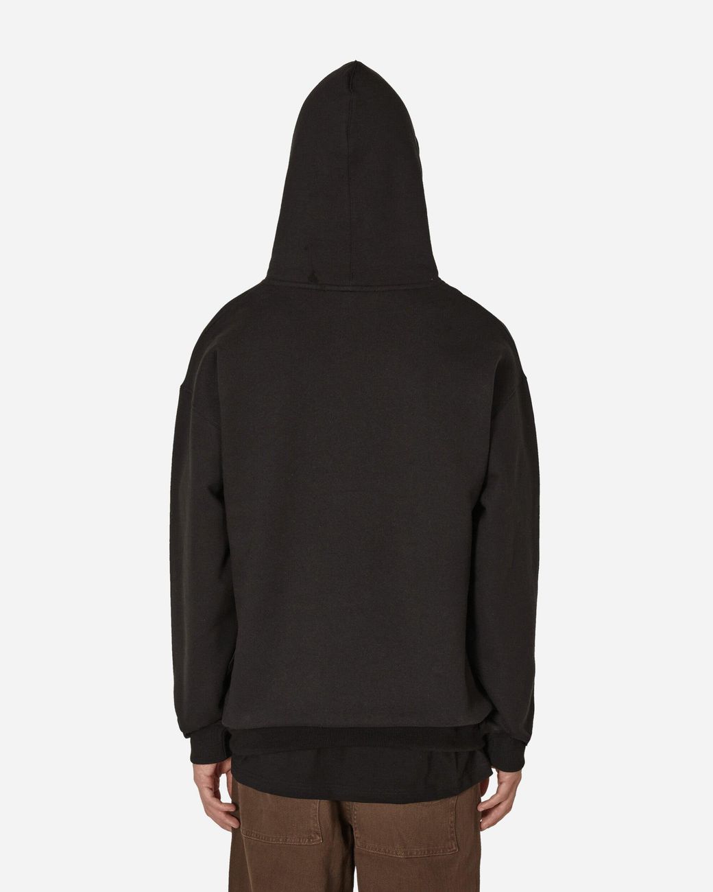 Iuter Black Alpha Industries Mat Hoodie for men