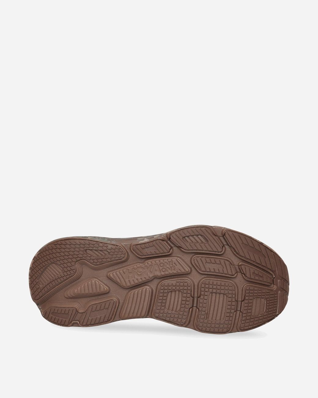 Hoka One One Brown Beams Bondi 7 Sneakers Chestnut / Black Bean for men