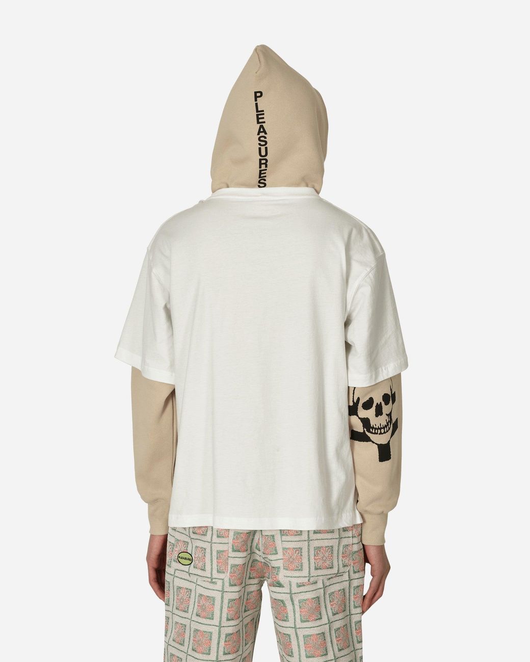 Pleasures Natural Viva Hooded Sweatshirt for men