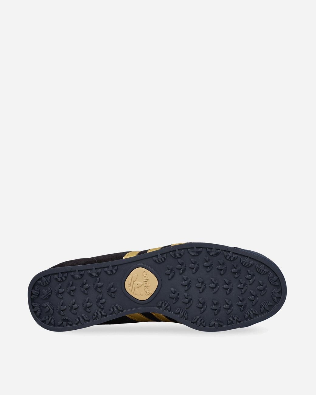 Adidas Black Samoa Ii Spzl Sneakers Tech Indigo / Matte Gold for men