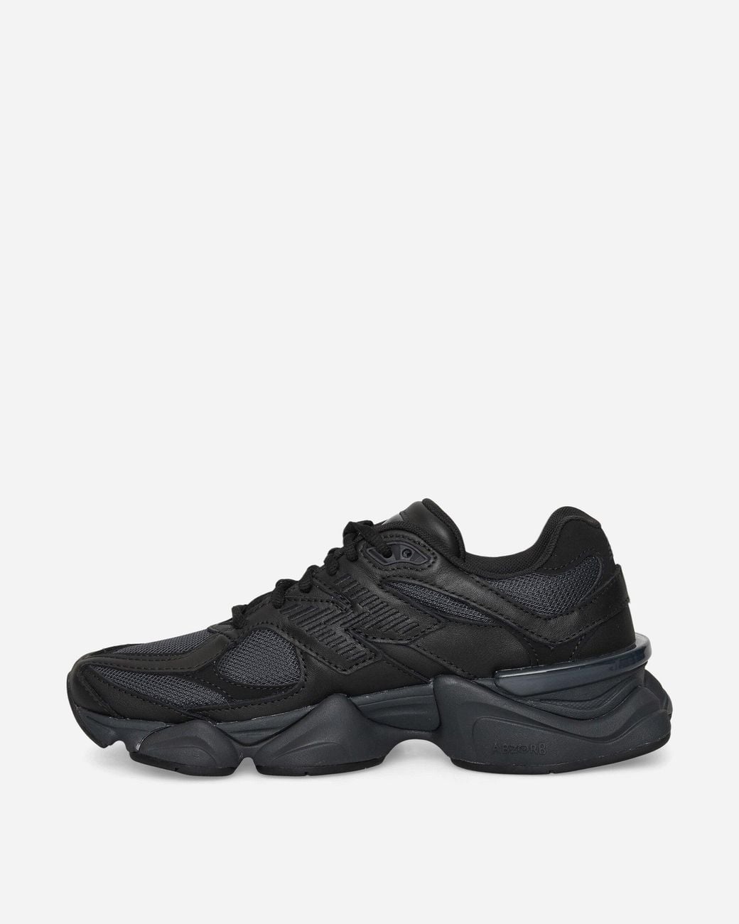 New Balance Black 9060 Sneakers Phantom for men