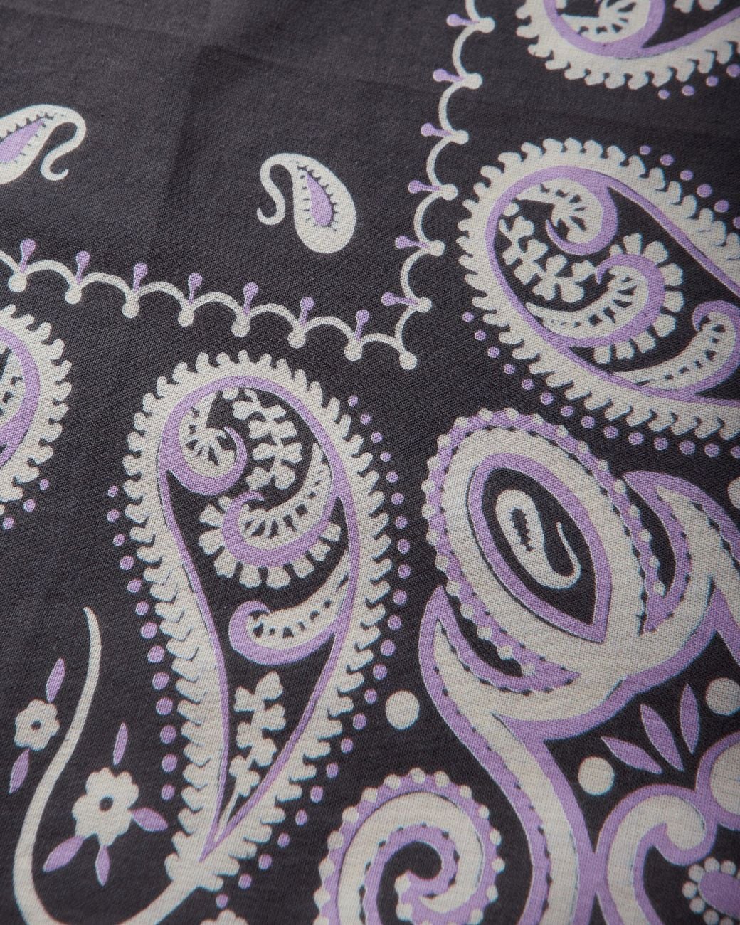 Kapital White Fastcolor Selvedge Bandana (sambo Paisley) for men