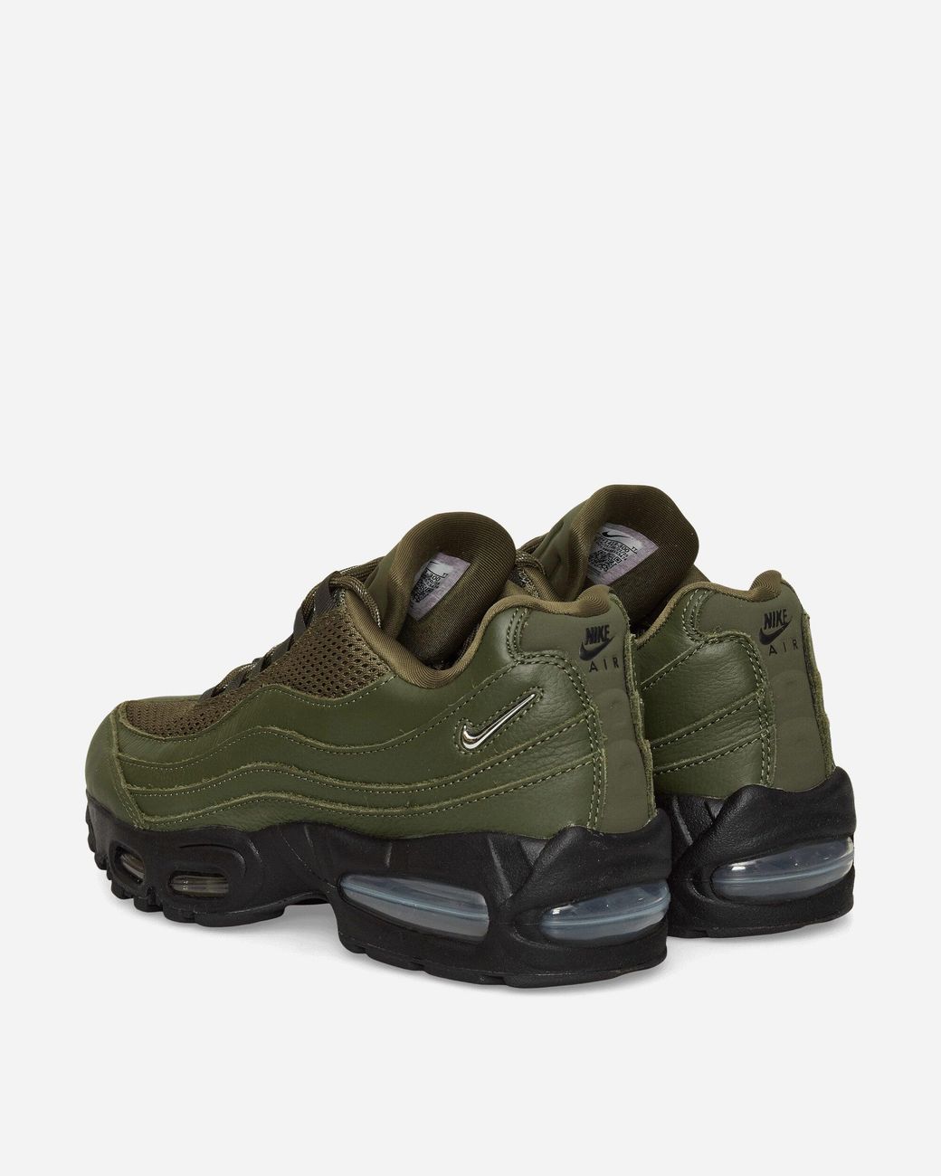 Nike Black S Air Max 95 Sneakers Cargo Khaki Medium