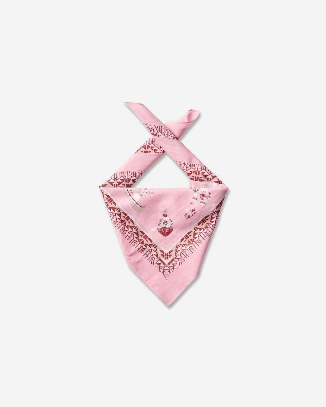 Kapital Pink Color Bandana (zepher Vest Life) for men