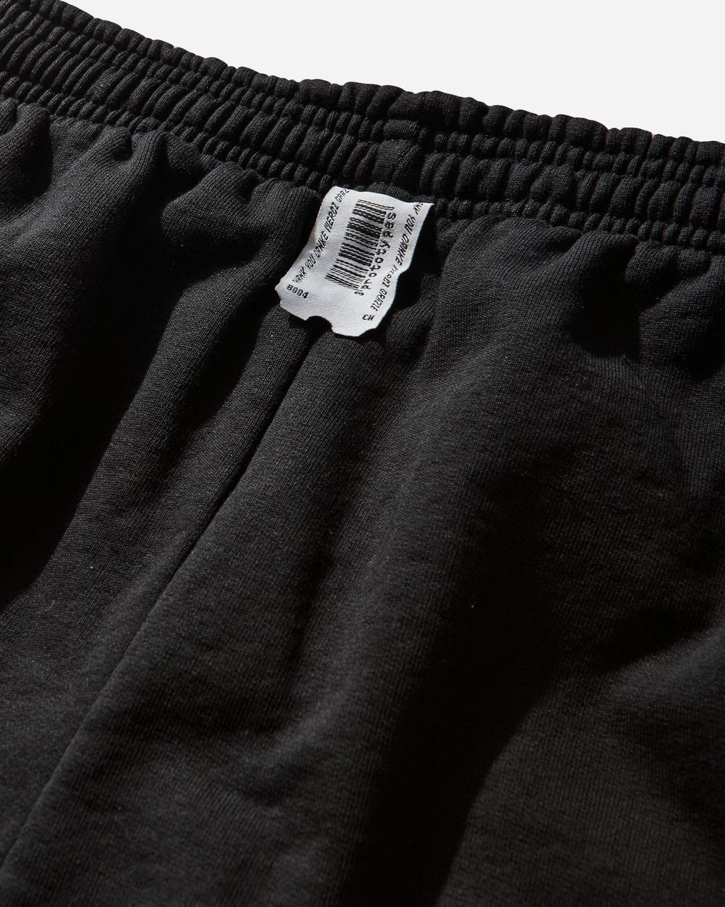 PROTOTYPES Black Stirrup Sweatpants for men