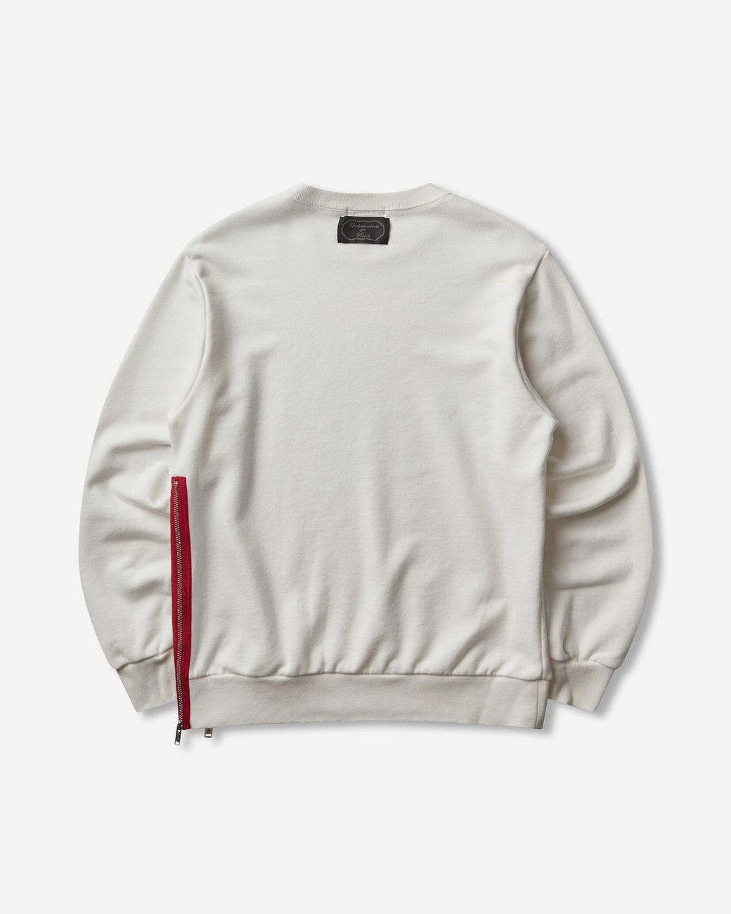 Undercover Gray S Zipped Crewneck Sweatshirt Off for men