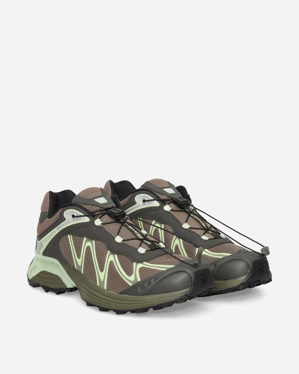 Salomon Green Xt-whisper Sneakers Walnut / Peat / Butterfly for men