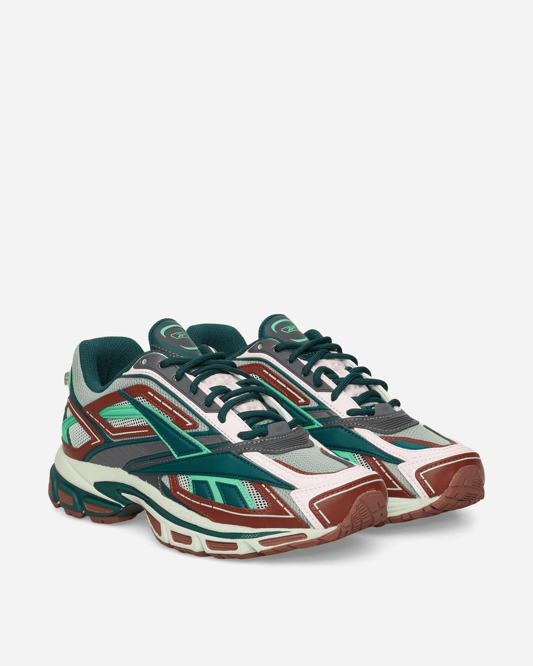 Reebok Green Premier Road Ultra Sneakers Optical Emerald Dew Rust for men