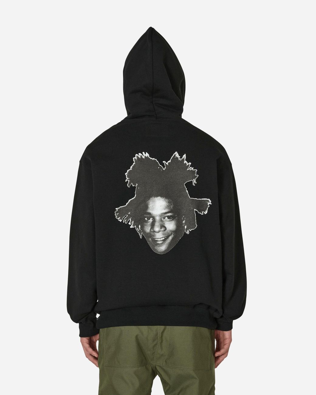 黒M【WACKOMARIA】HEAVY HOODED Wacko Maria Jean-Michel Basquiat Heavy Weight Hooded Sweatshirt in