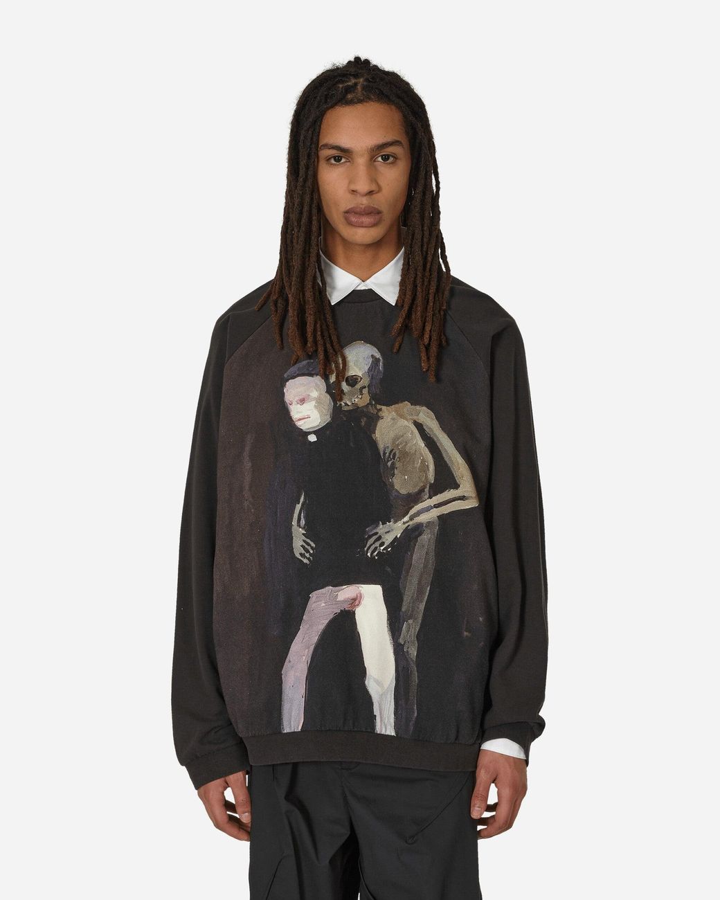 Undercover Helen Verhoeven Crewneck Sweatshirt in Black for Men