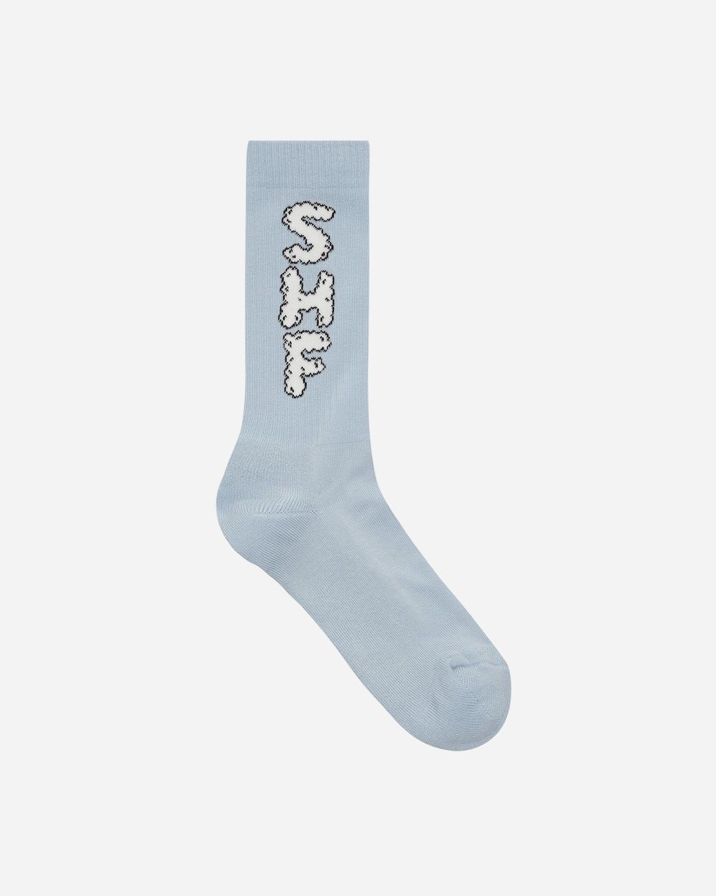 Sky High Farm White 3 Pack Cloud Logo Sock for men