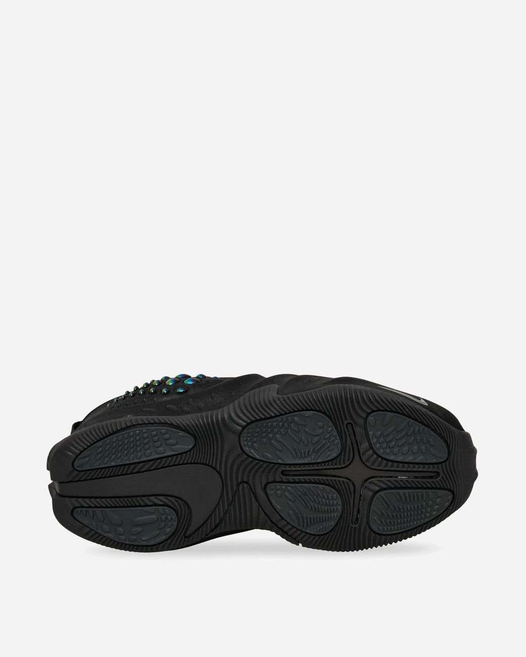 Nike Black Women S First Sight Shadow Low Sneakers / Metallic Dark Grey