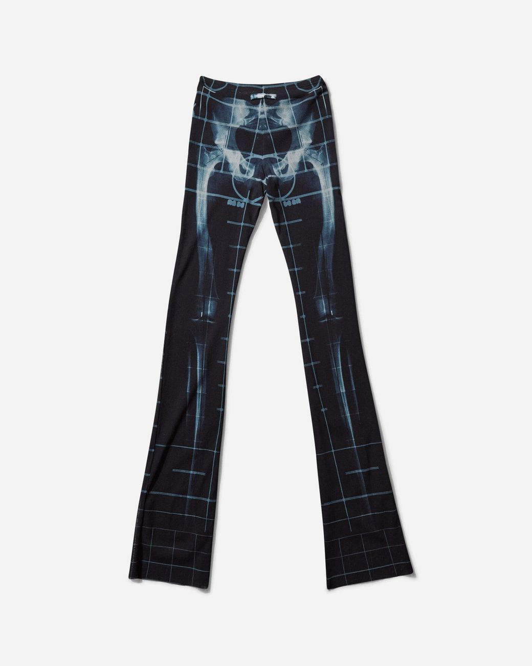 Jean Paul Gaultier Blue S Squeletor Pants Light
