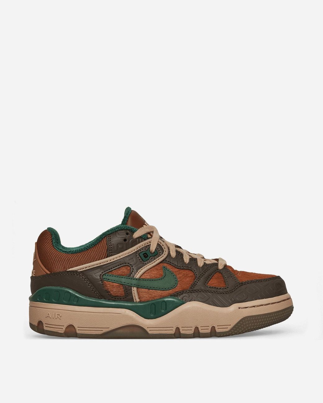 Nike Brown Nigo Air Force 3 Low Sneakers Baroque Pecan for men