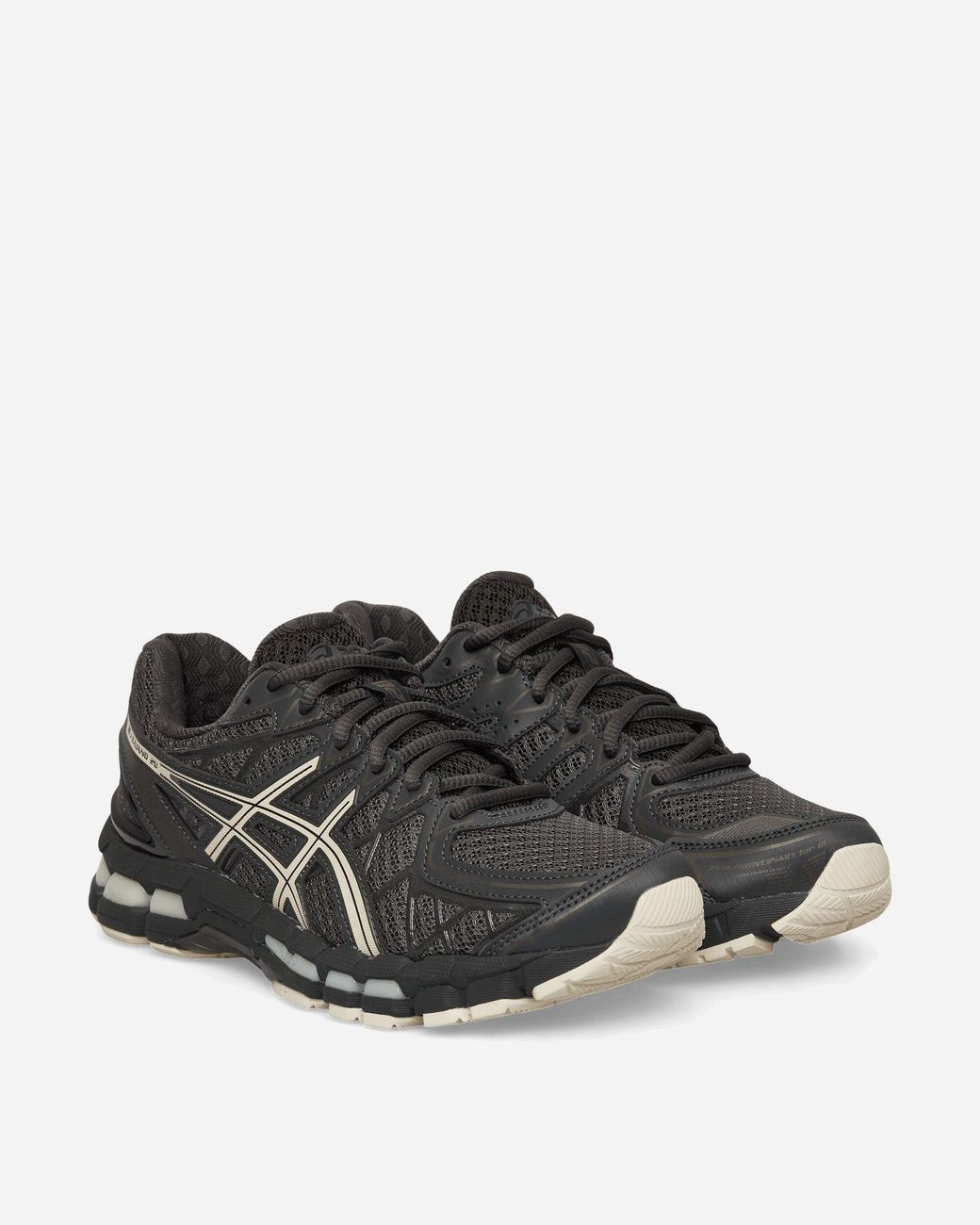 Asics Black Gel-kayano 20 Sneakers Obsidian / Oatmeal for men