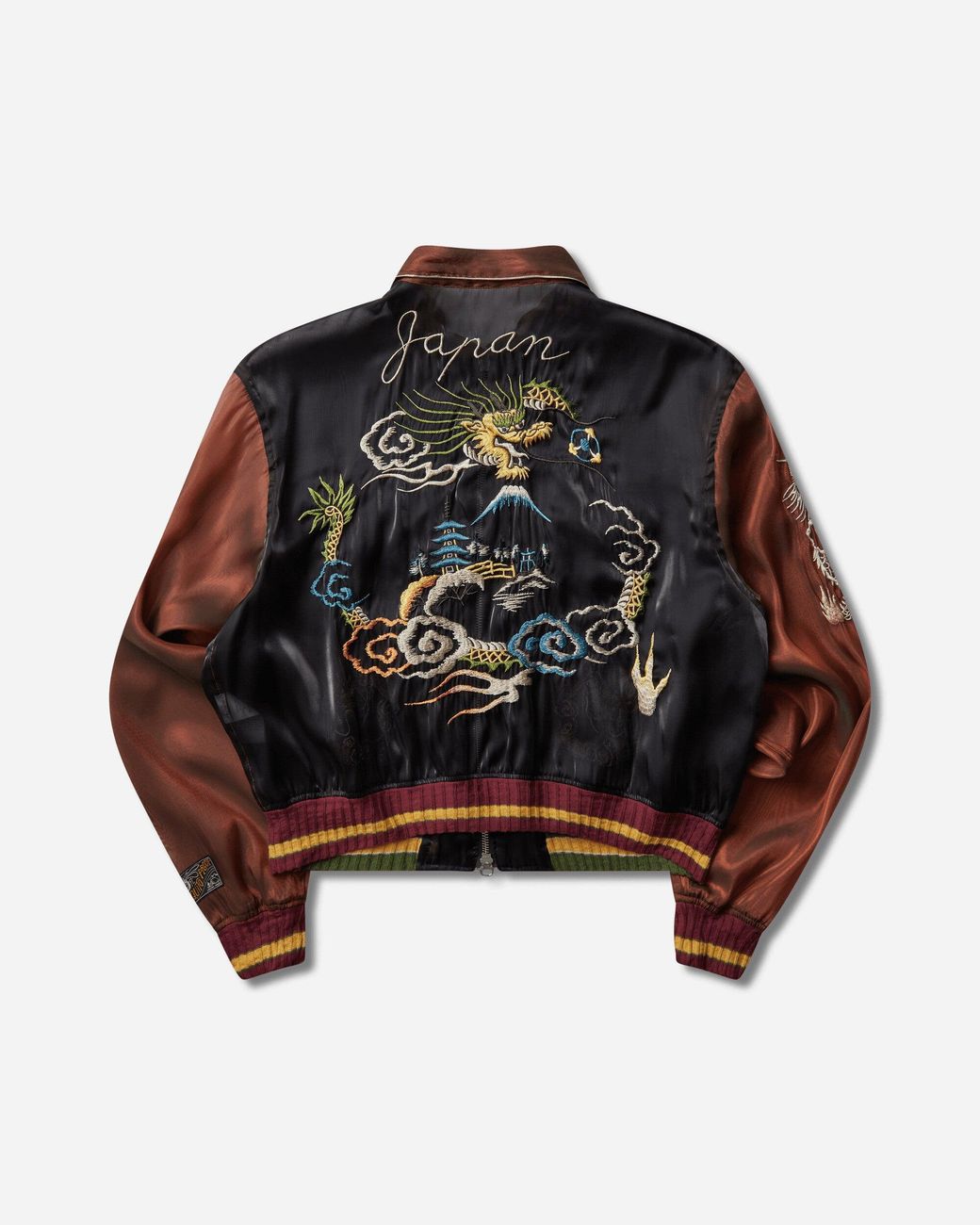 Kapital Black S Sheer Pearl Mosquito Guard 2Tones Vietnam Jacket for men
