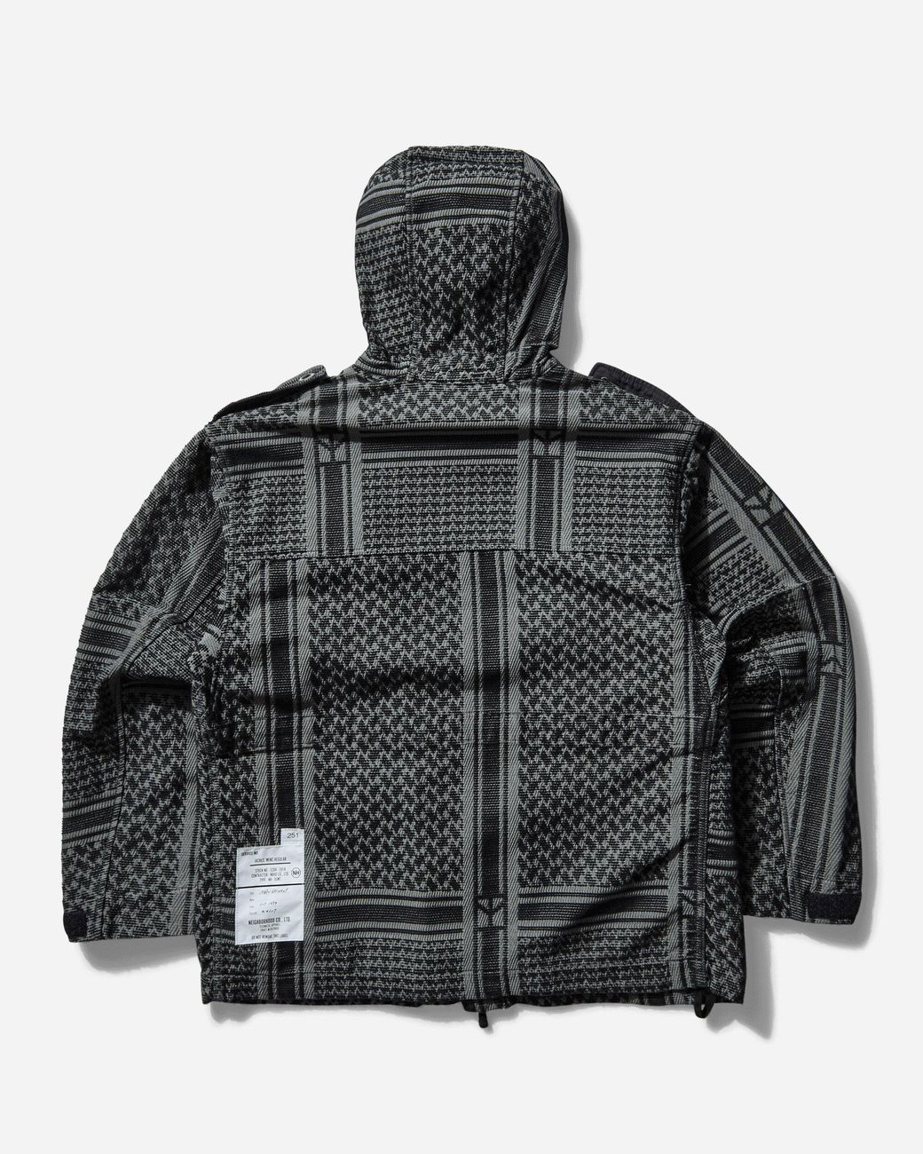 Neighborhood Men S Jq Shemagh Smock Jacket in Black for Men | Lyst