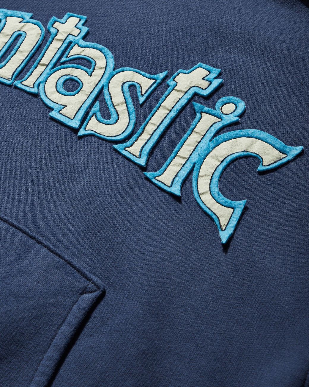 ERL Fantastic パーカー ダークブルー erl-designer-Blue-Fantastic-