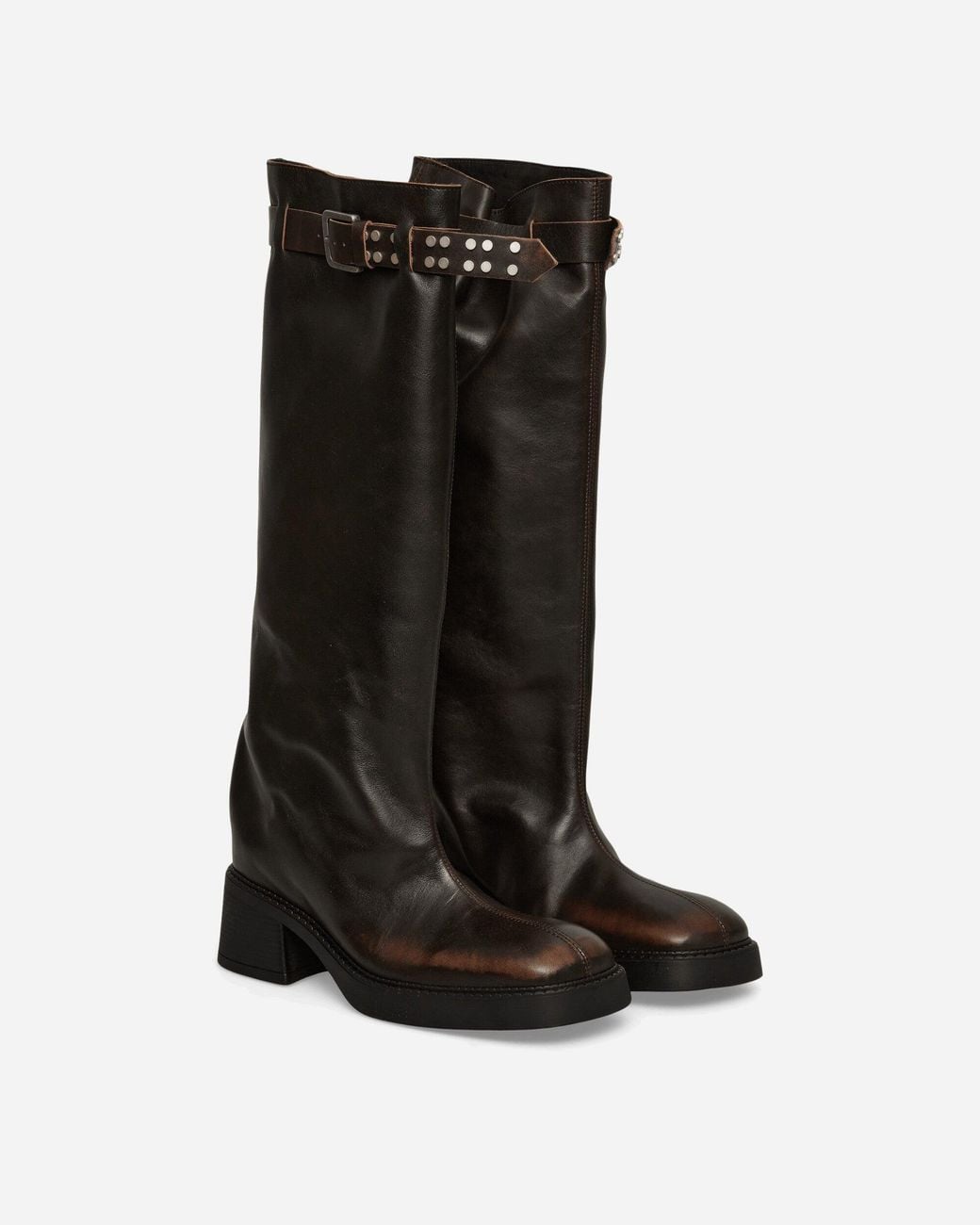 Miista Black S Kristel Tall Boots