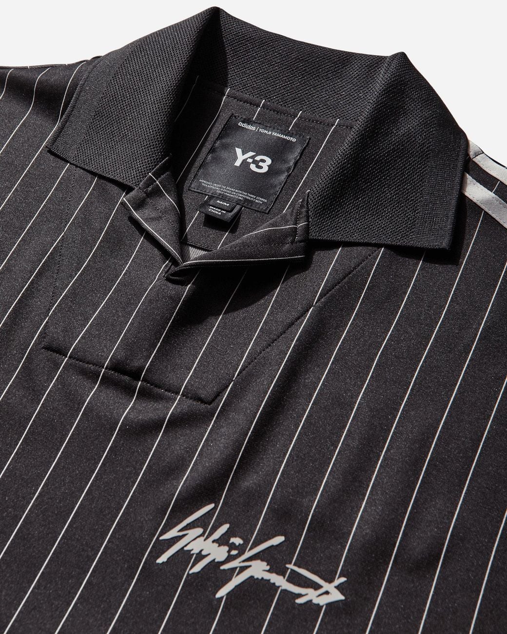 Y-3 Zinedine Zidane Football Longsleeve Jersey in Black for Men | Lyst