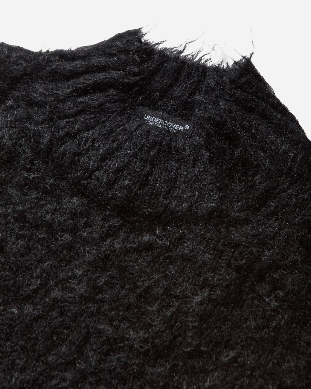 Undercover Black Men S Conrad Schnitzeler Mohair Sweater for men