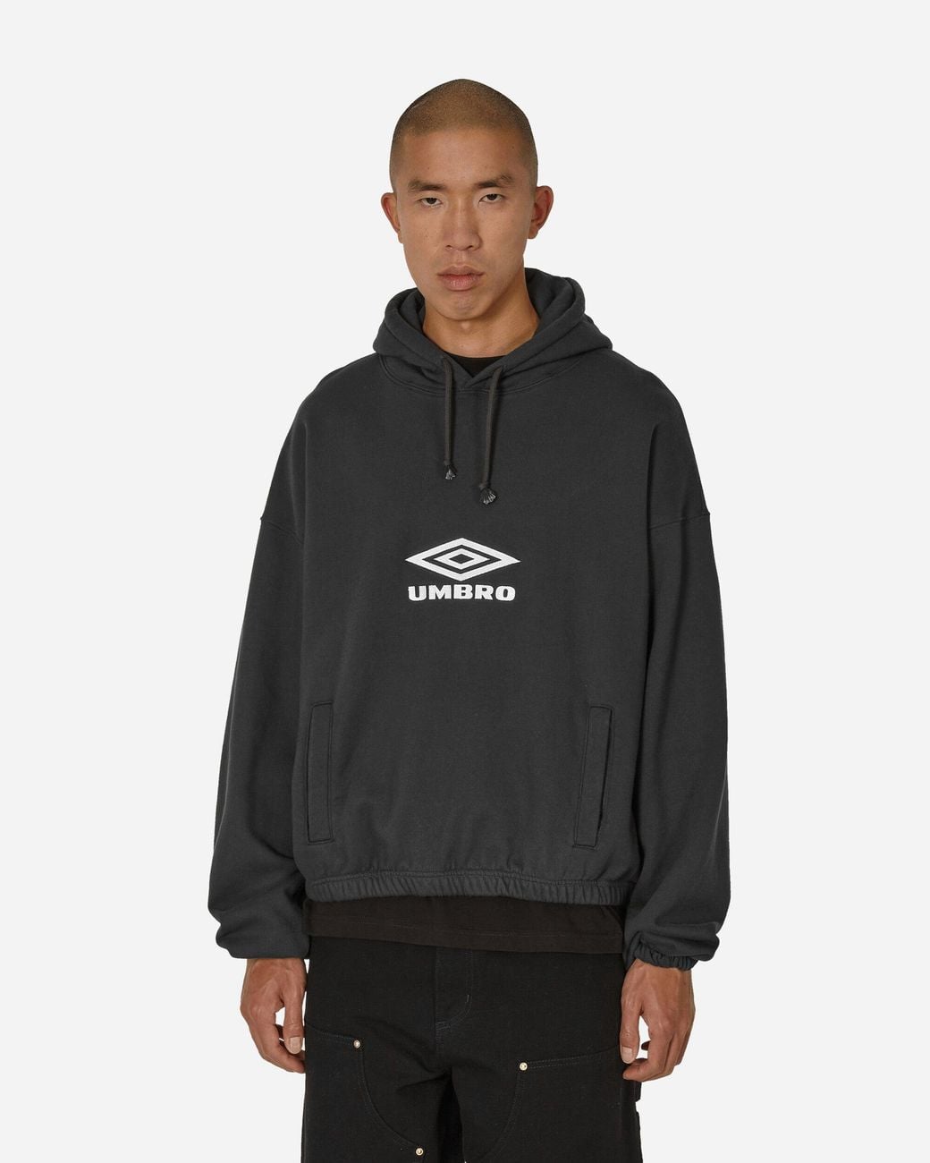 Umbro Masked Hooded Sweatshirt Dark in Black for Men | Lyst UK