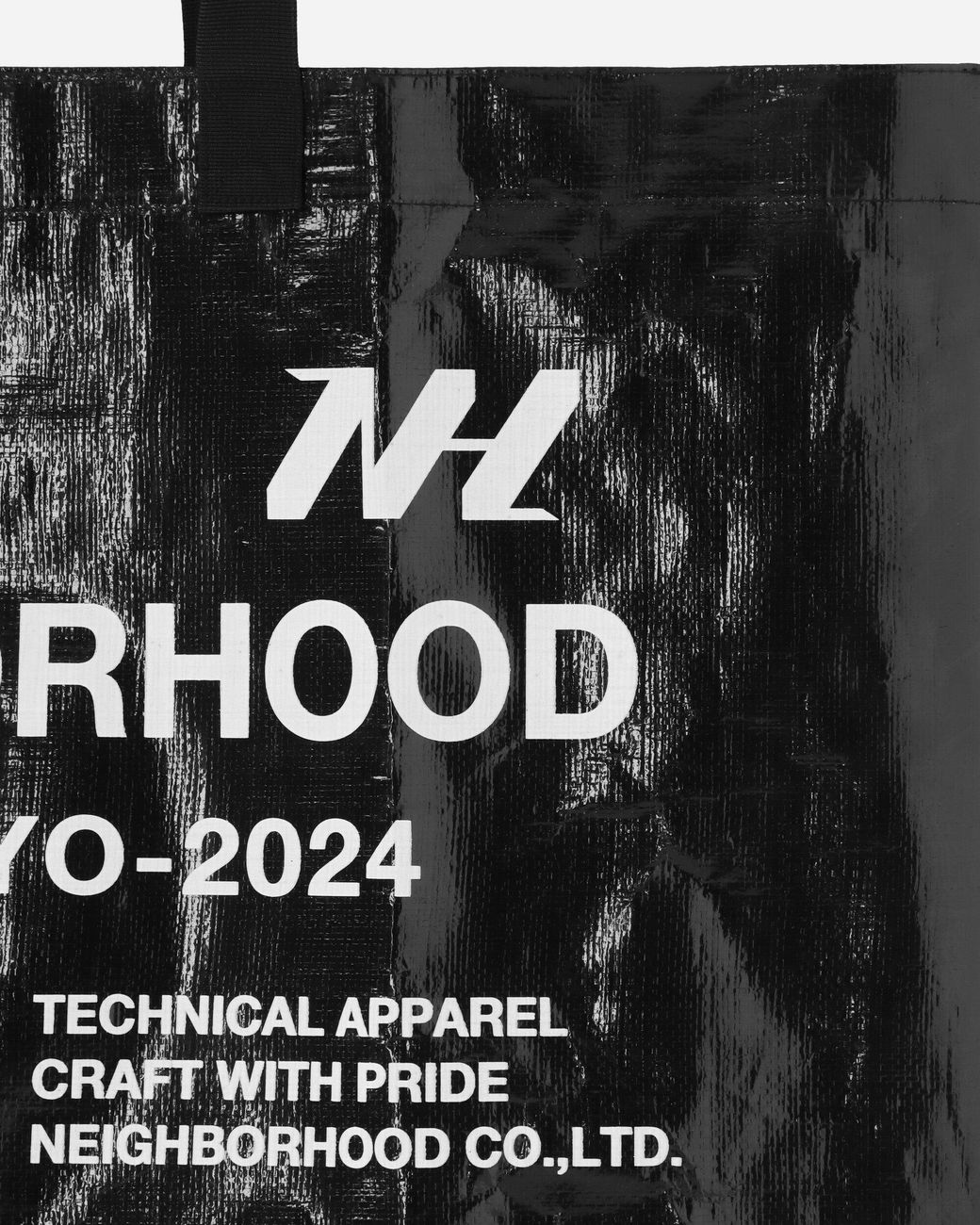 Neighborhood Logo Flexible Bag-l in Black for Men | Lyst