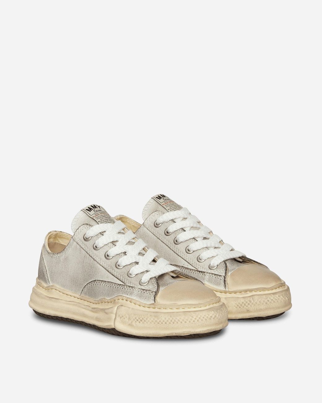 Maison Mihara Yasuhiro Peterson Og Sole Dr Canvas Low Sneakers in