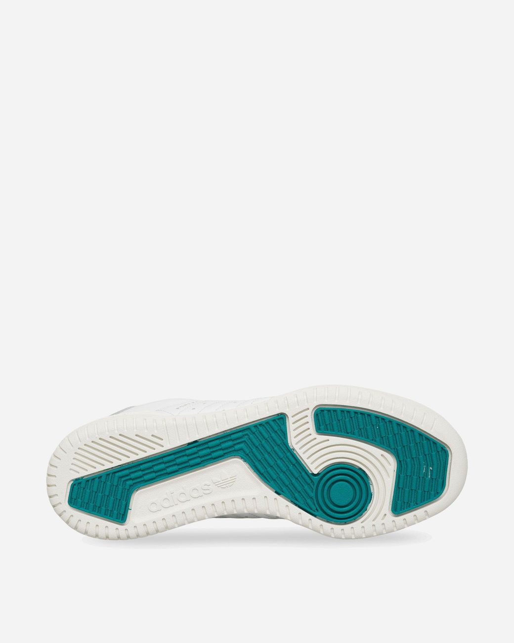 Adidas White Powerphase Sneakers Cloud / Power Green for men
