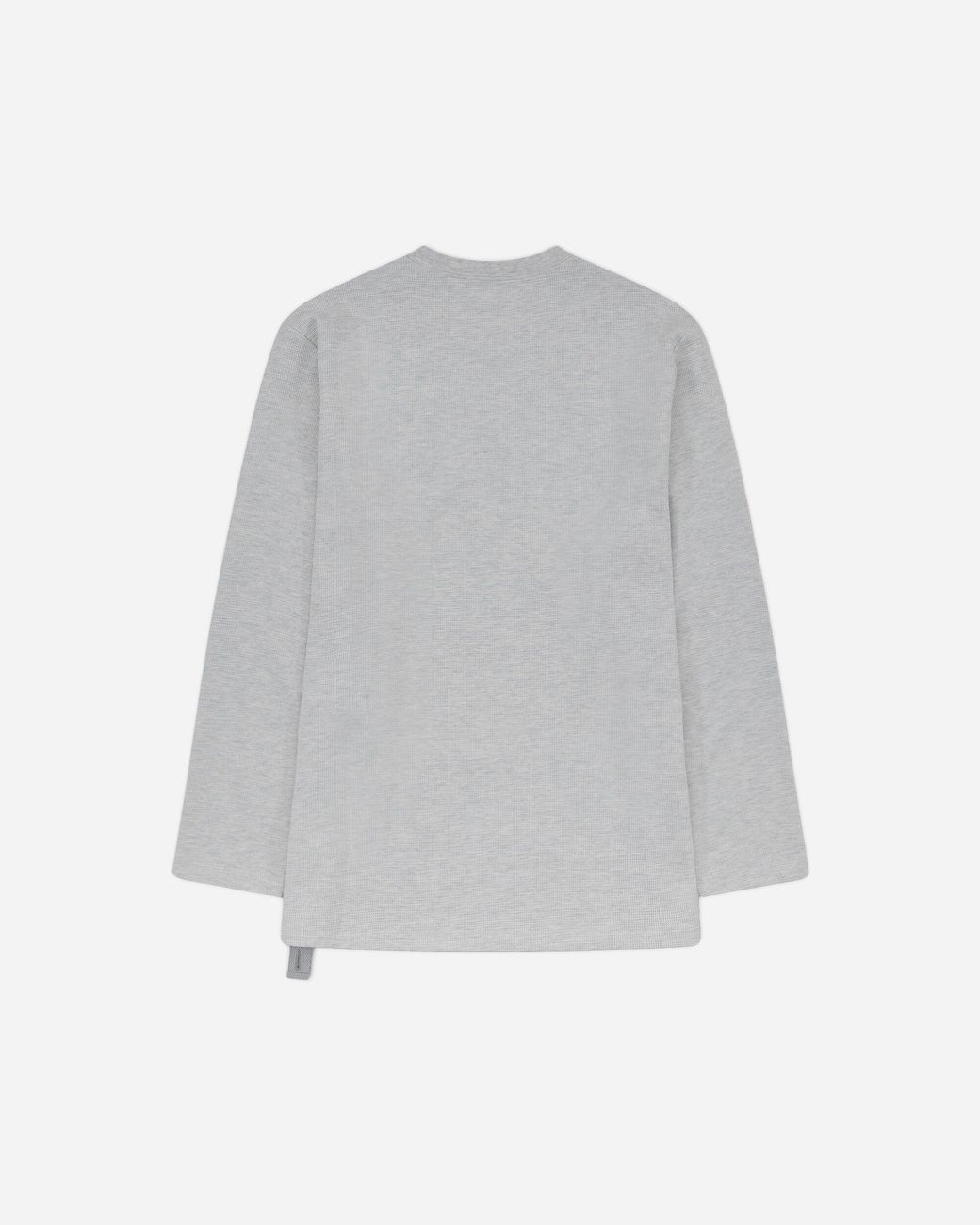 Oamc Peacemaker Gray S Waffle Longsleeve Top for men