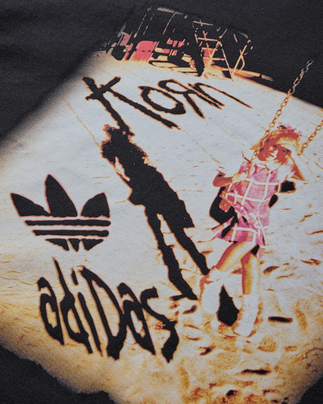 adidas Originals x KoRn oversized long sleeve t-shirt in