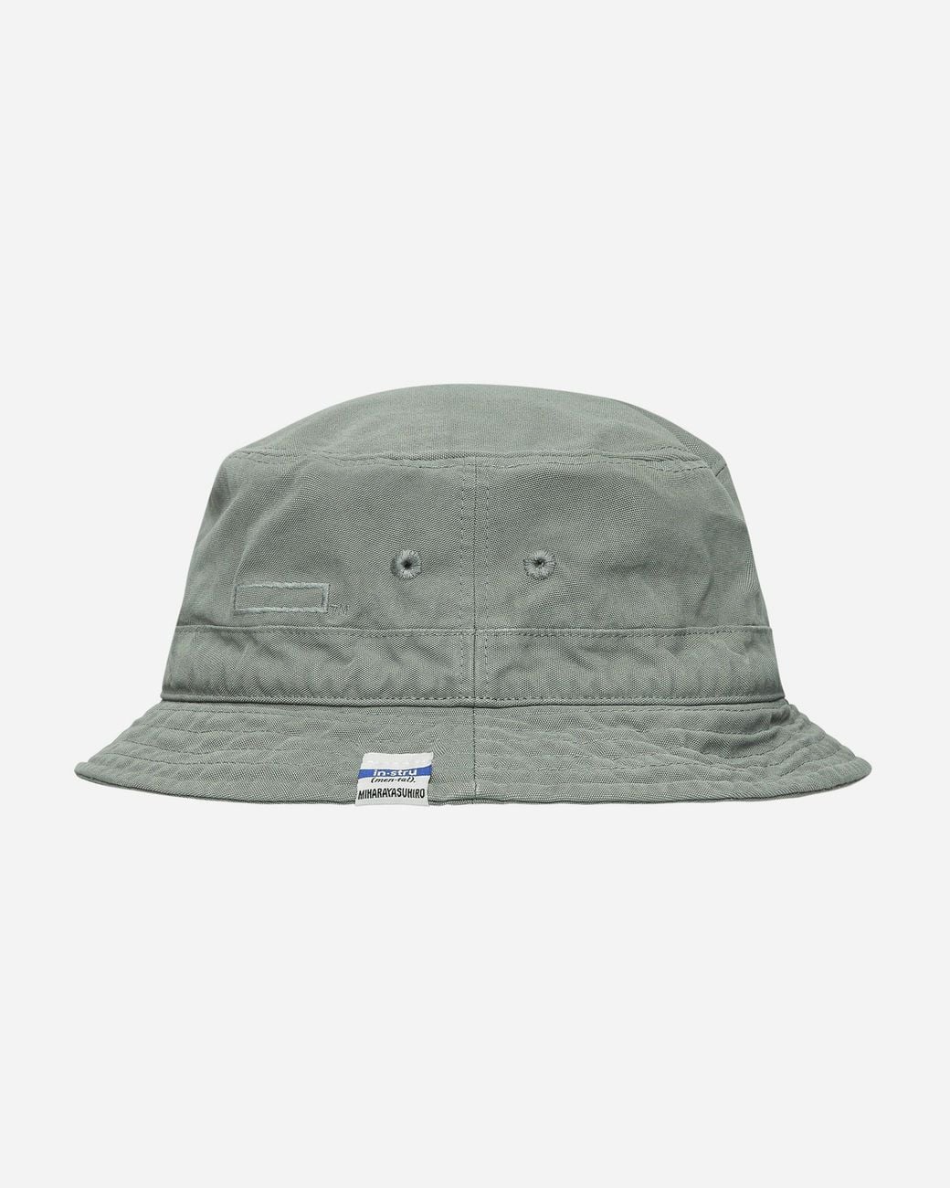 in・stru(men-tal) Green Cotton Bucket Hat for men