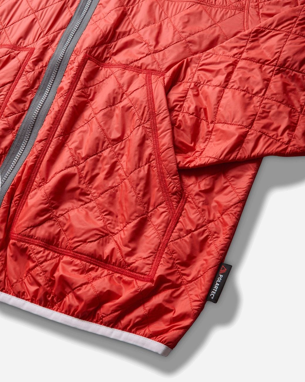 GR10K Red S Polartec Alpha Reversible Compound Jacket Bishop for men