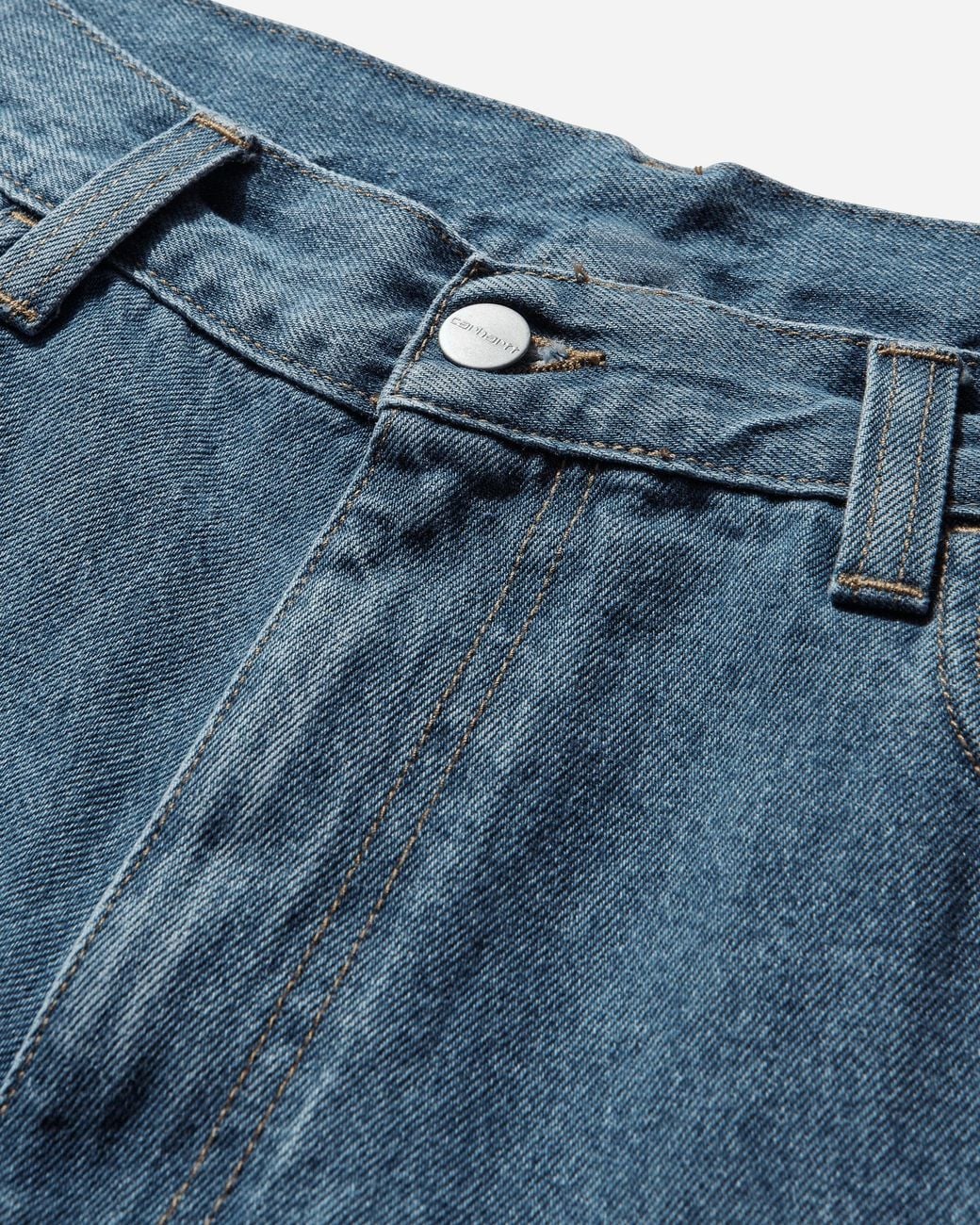 Carhartt Blue Landon Pants (Heavy Stone Wash) for men