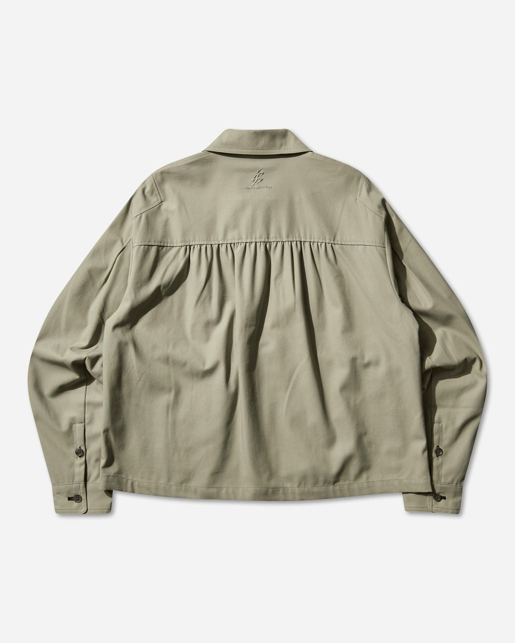 Asics Green Novalis Mirbelioids Shirt Jacket for men