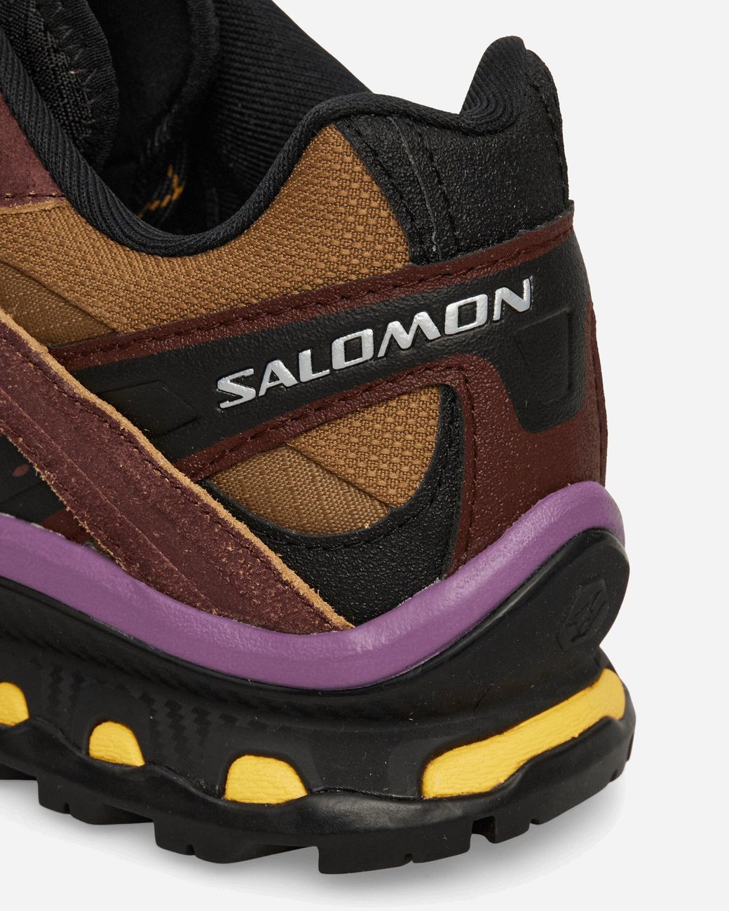 Salomon Brown Xt-Quest Expedition Sneakers Bitter Chocolate Concord Grape for men