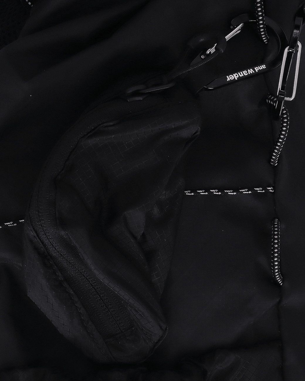And Wander Black Ecopak 30l Backpack for men