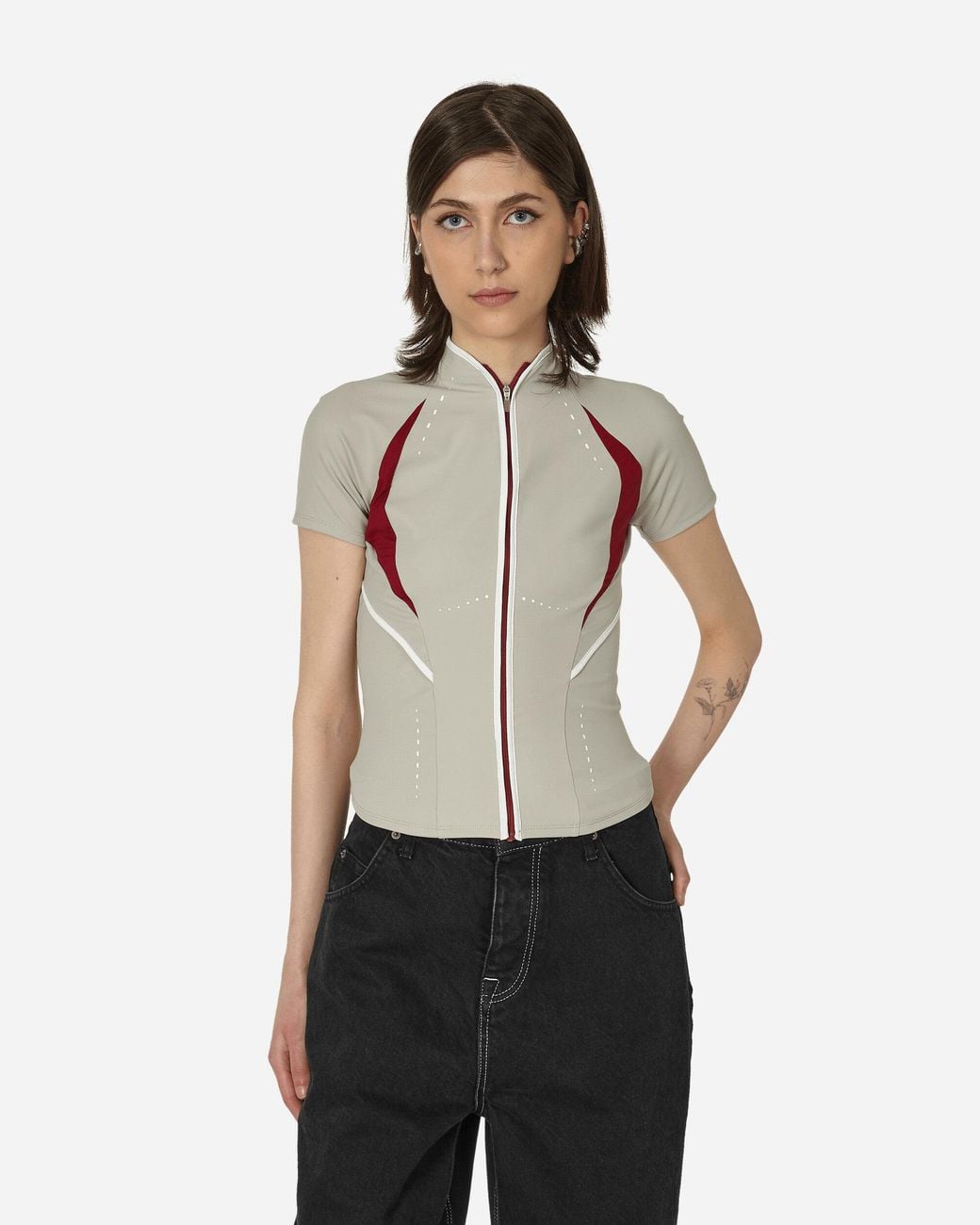 hyein-seo-Beige-Slashed-Zip-