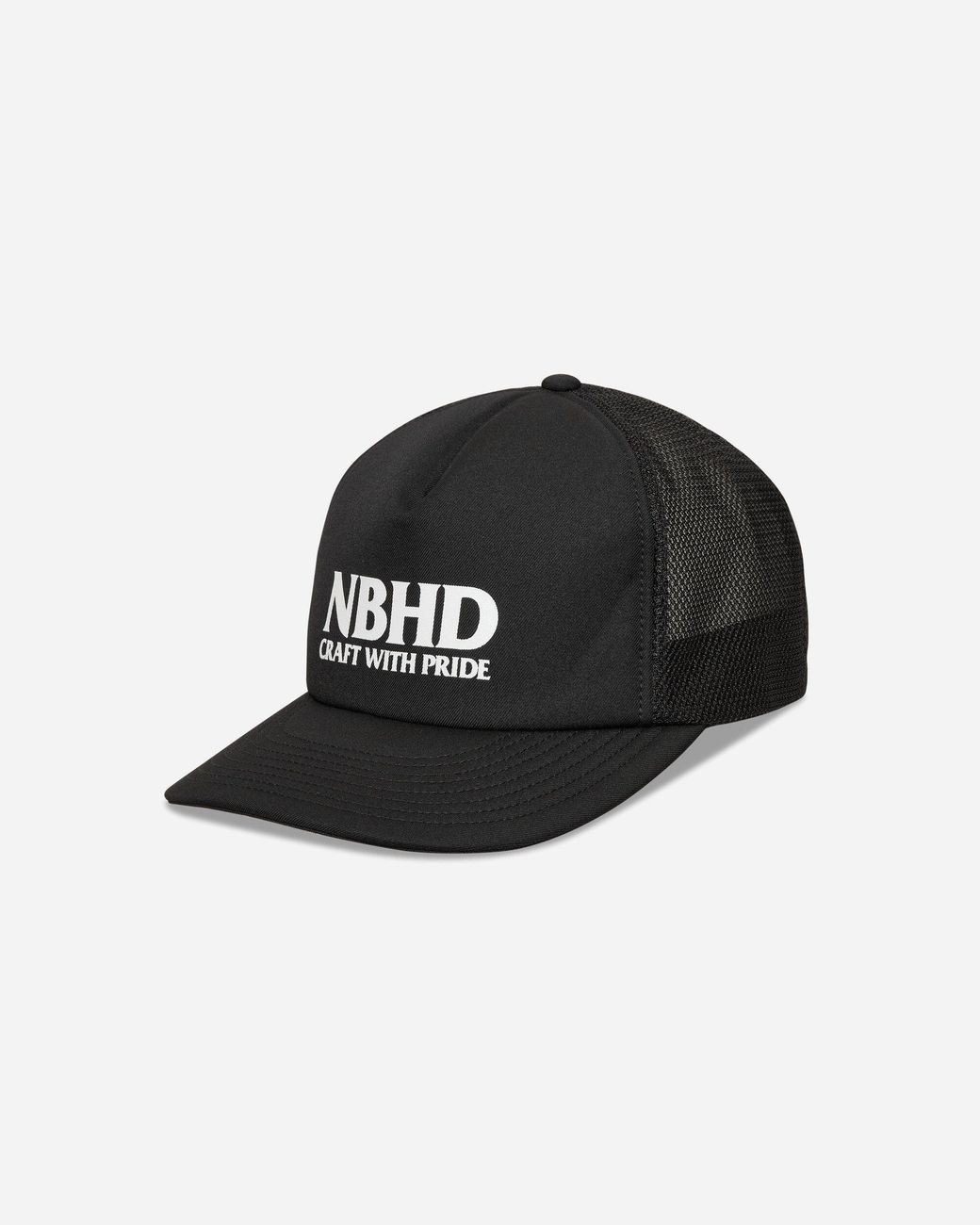 Neighborhood Black Mesh Cap for men