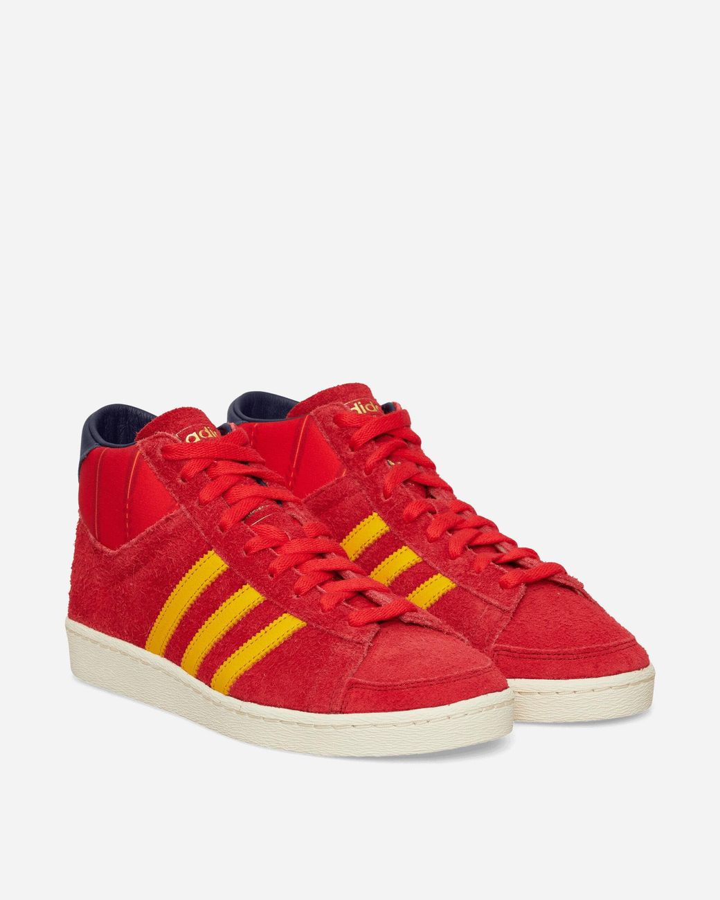 Adidas Jabbar Hi Sneakers Power Red / Crew Yellow for men