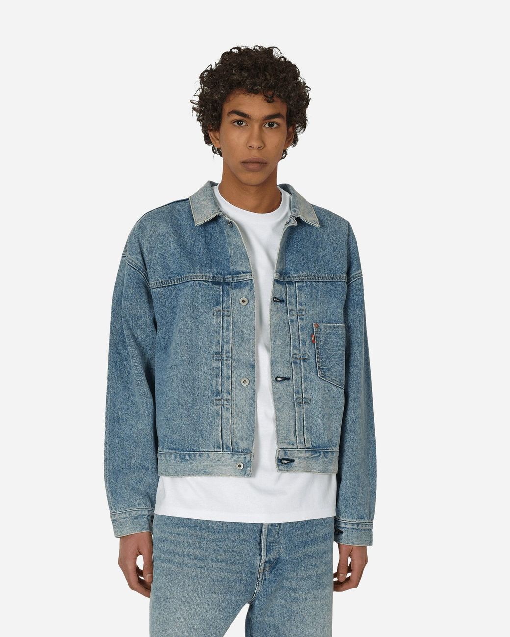 Levi's Beams Super Wide V2 Type I Denim Trcuker Jacket Levi's Beams Super Wide V2 Type I Denim Trcuker Jacket
