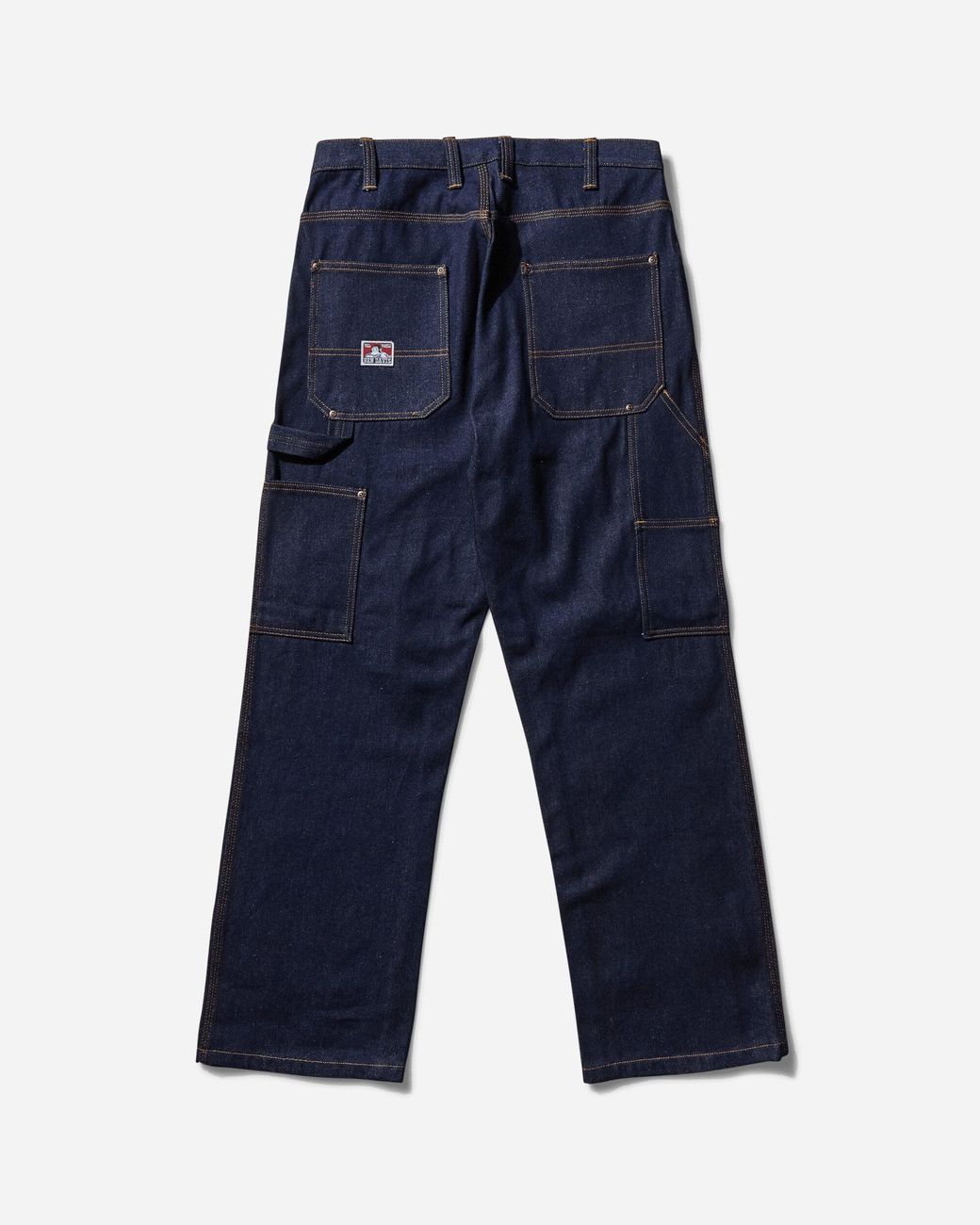 【SATIIIZ】Fablework Carpenter Denim Pants ben-davis-work-clothes-Blue-