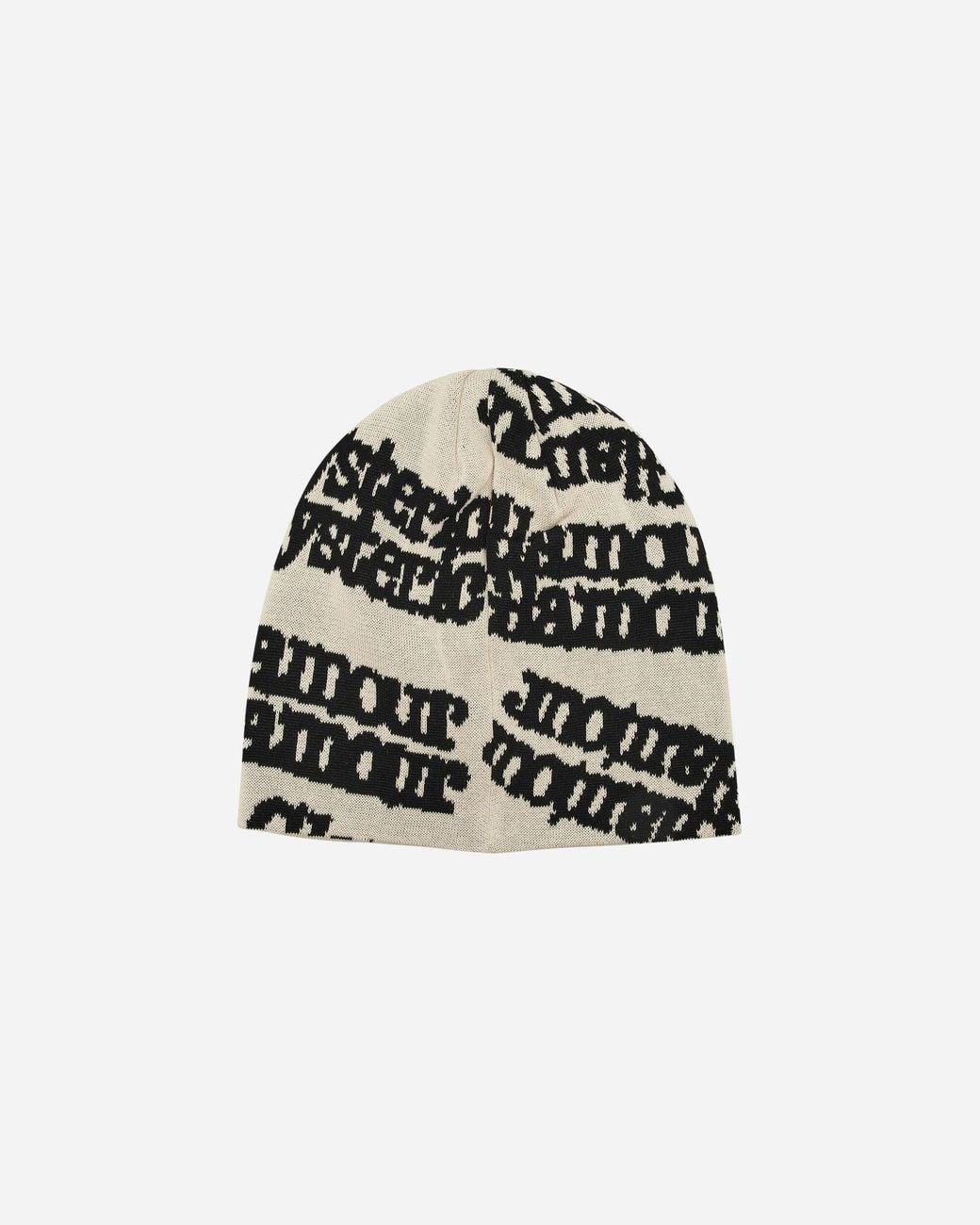 Hysteric Glamour Type Logo Oversized Beanie in White for Men | Lyst