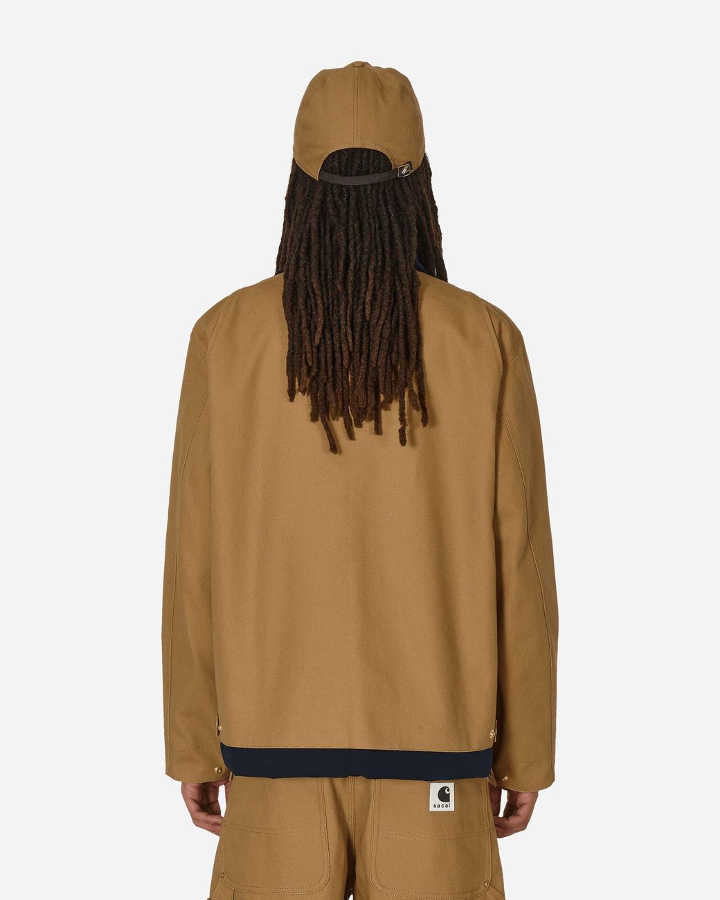 Sacai Carhartt Wip Reversible Duck Jacket / Navy in Natural