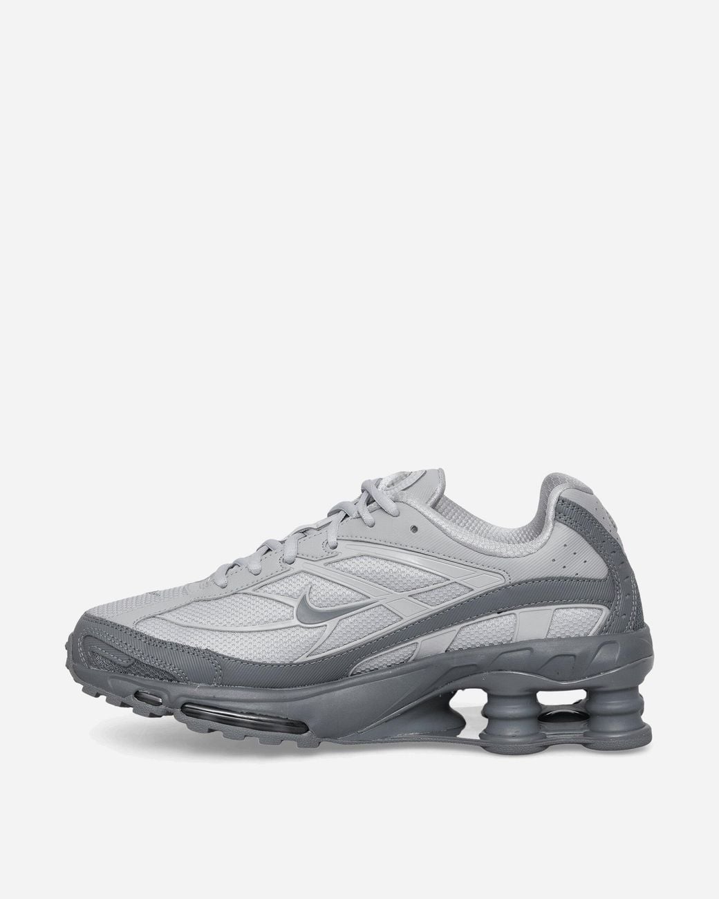 Nike Gray Shox Ride 2 Sneakers Light Smoke Grey / Smoke Grey for men