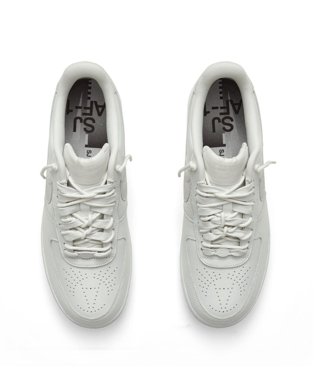 Nike White Slam Jam Air Force 1 Sneakers Summit for men