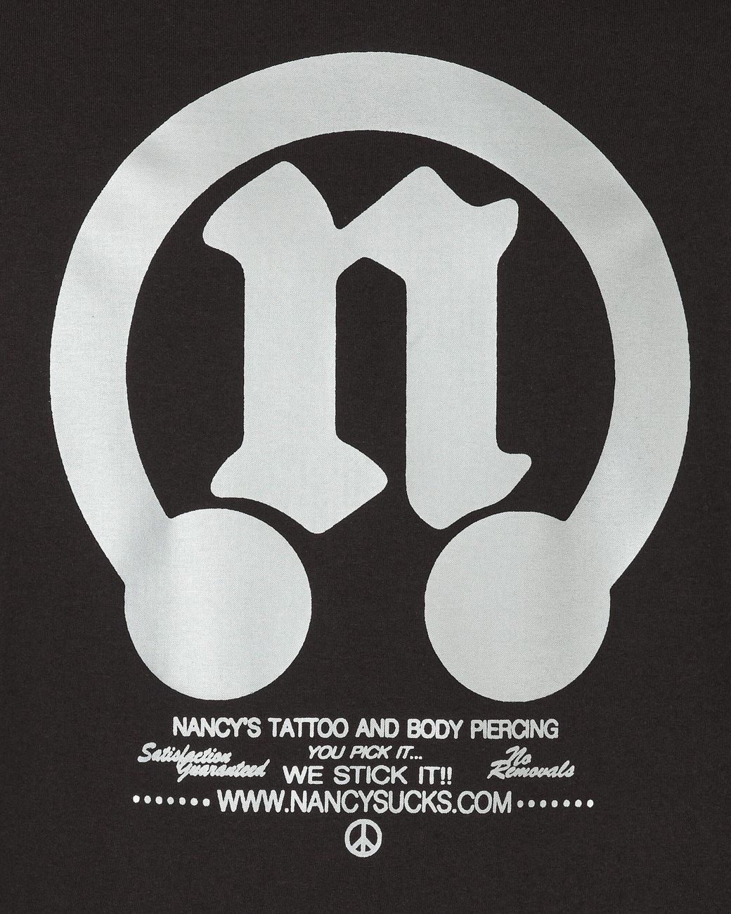 Nancy Black Url T-Shirt for men