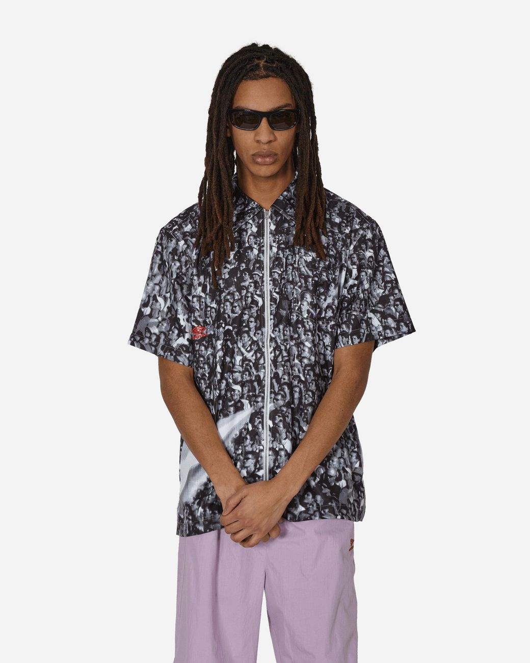 Umbro Multicolor Printed Shortsleeve Shirt for men