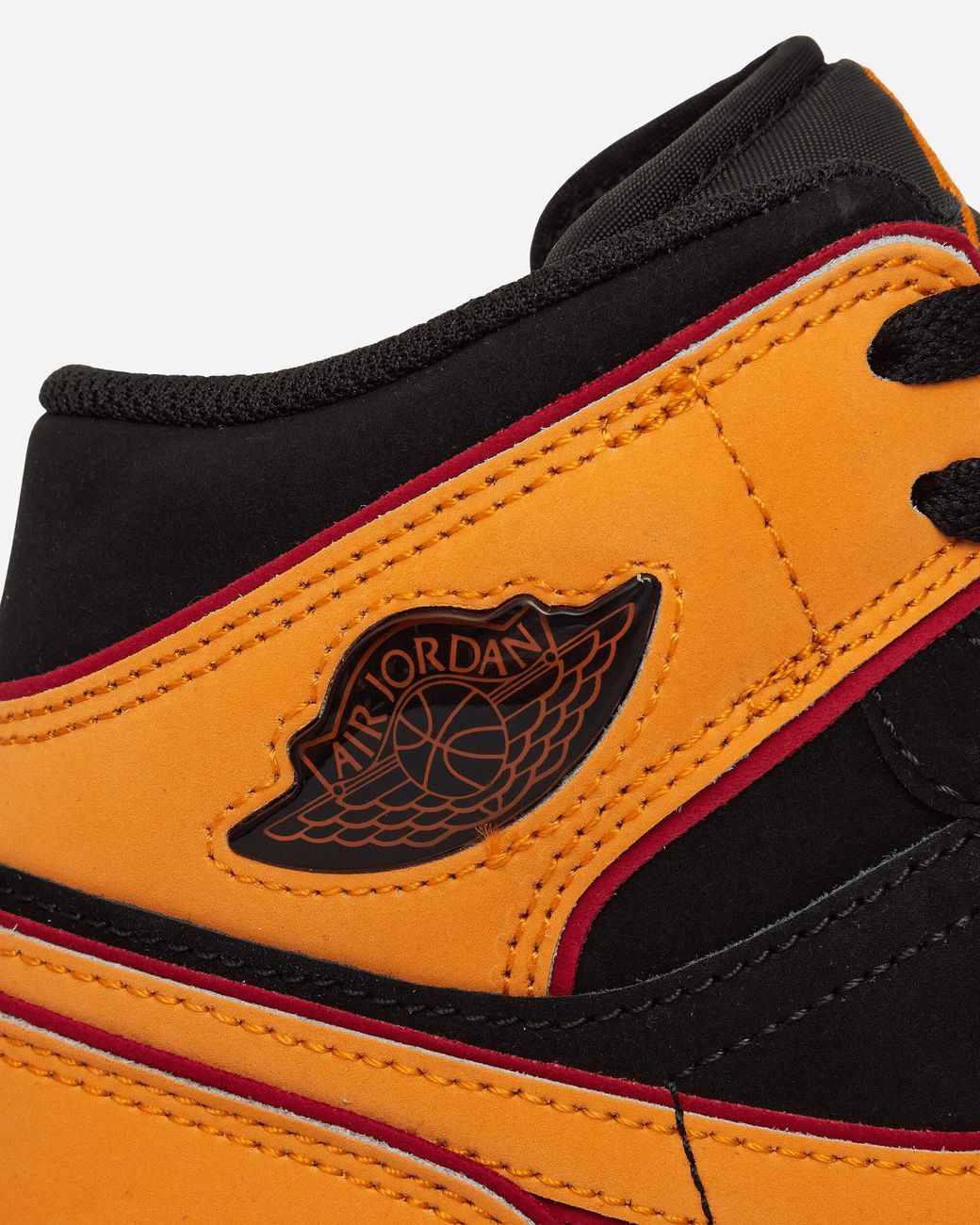 Jordans black and orange discount
