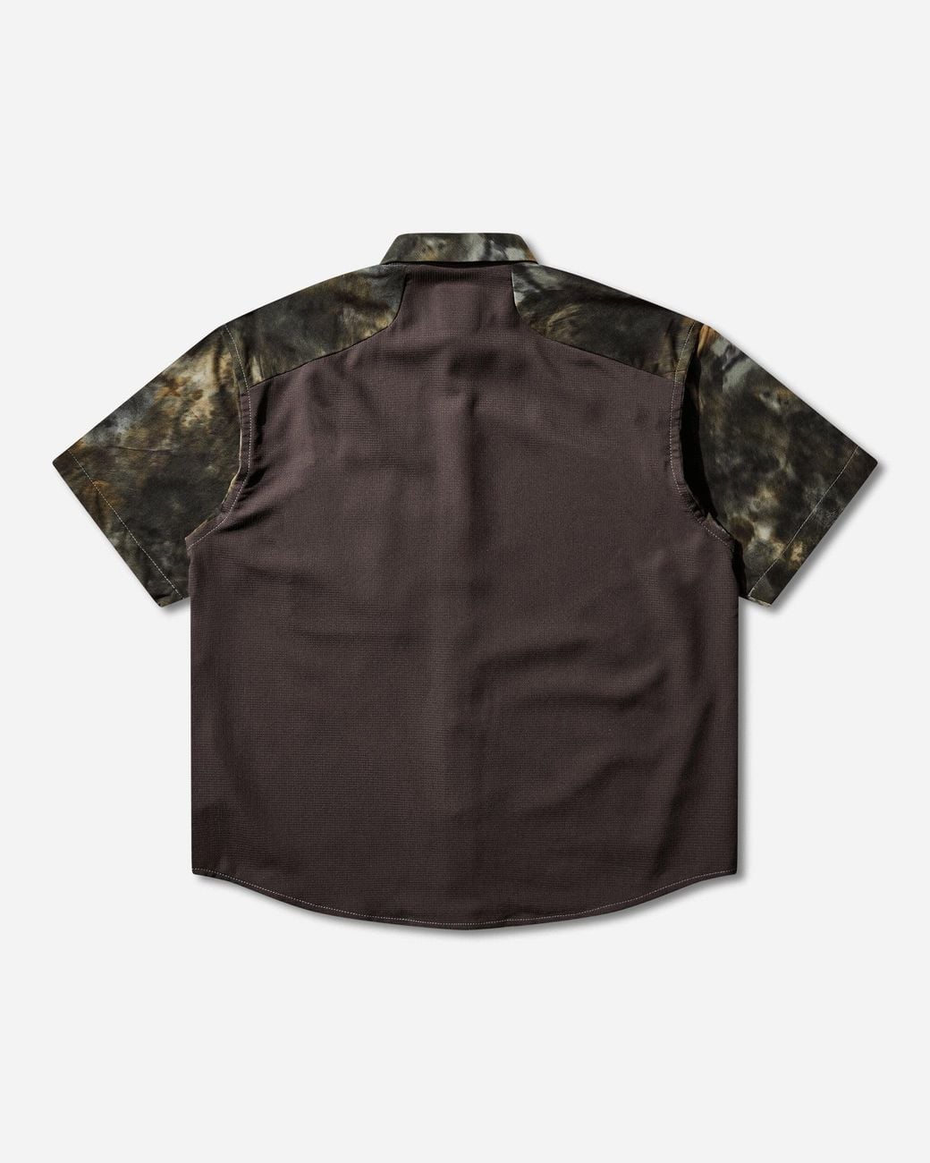 Roa Black And Wander Printed Breathable Shirt Camo for men